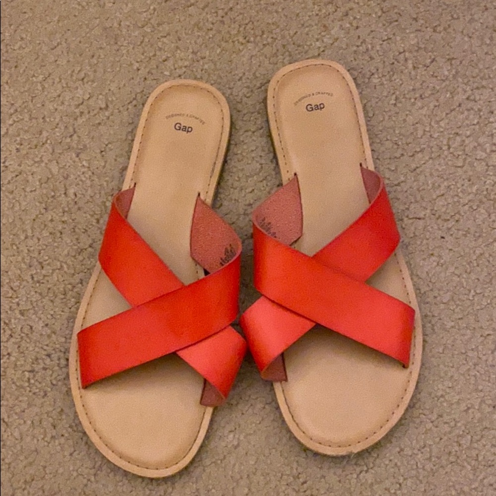 Orange Sandal